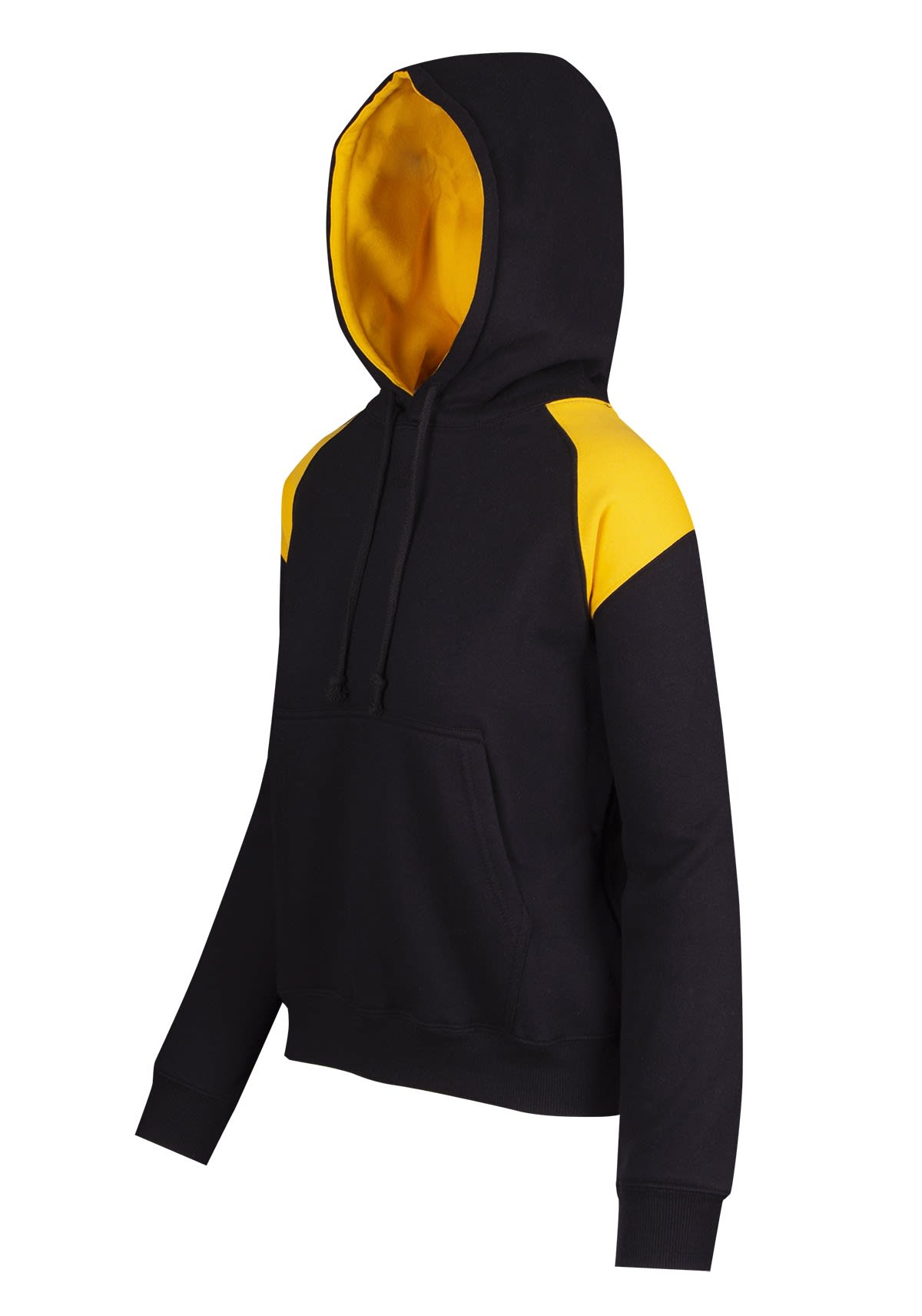 Womens/Juniors Shoulder Contrast Panel Hoodie