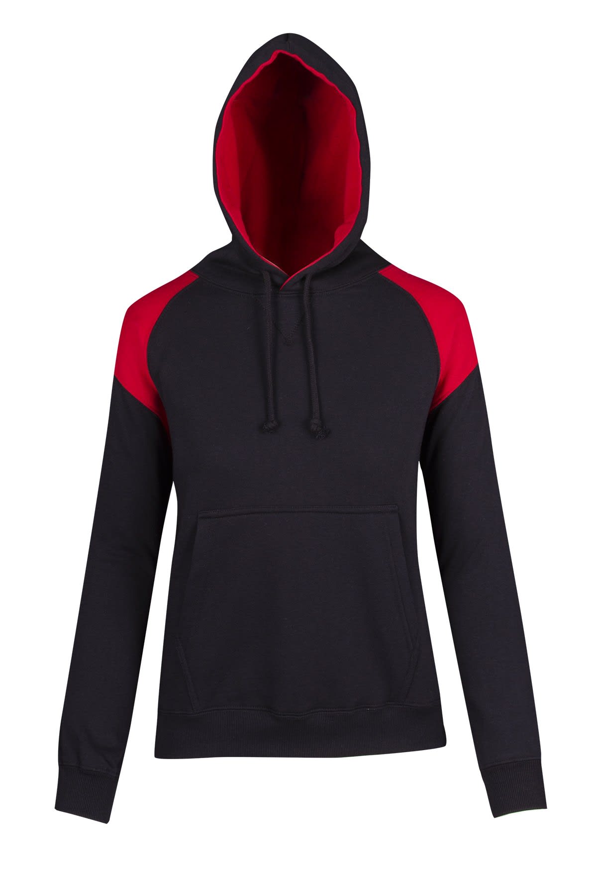 Womens/Juniors Shoulder Contrast Panel Hoodie