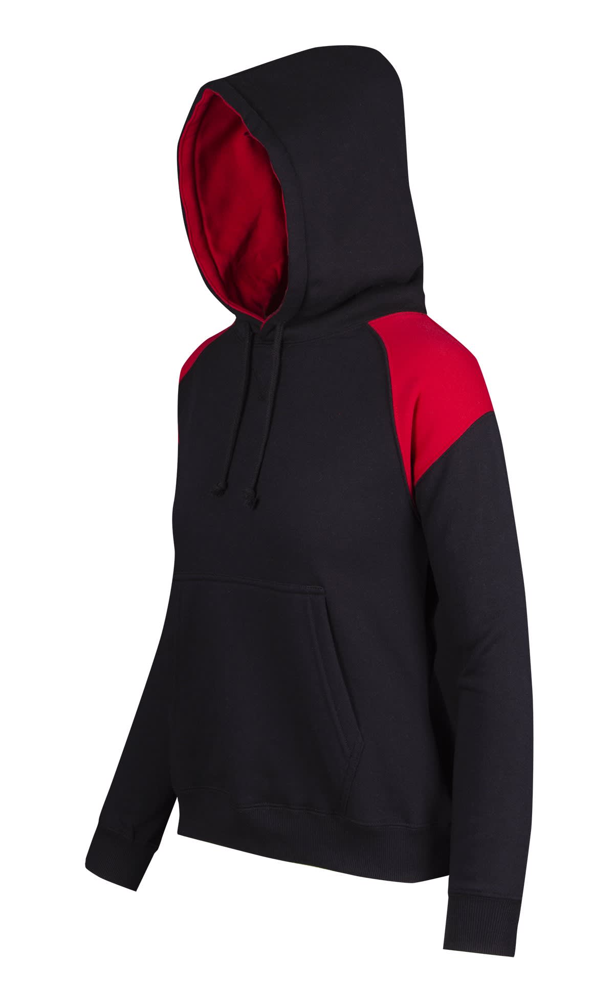 Womens/Juniors Shoulder Contrast Panel Hoodie