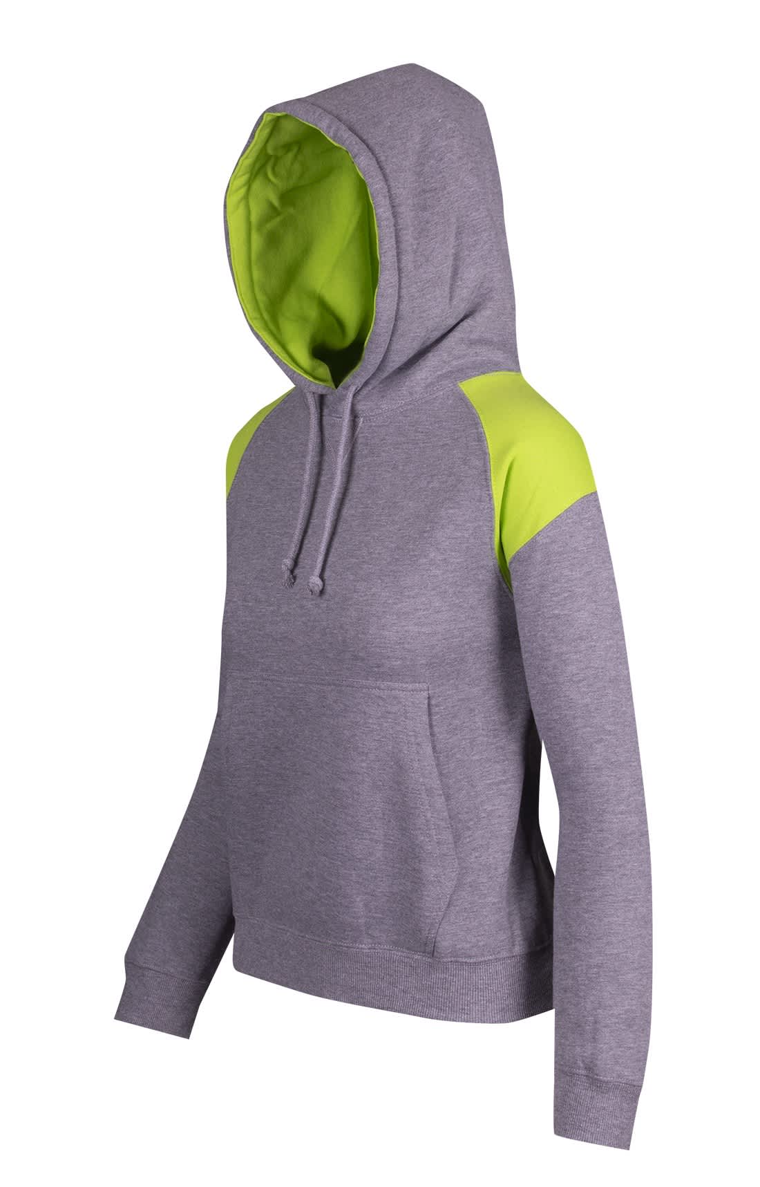Womens/Juniors Shoulder Contrast Panel Hoodie