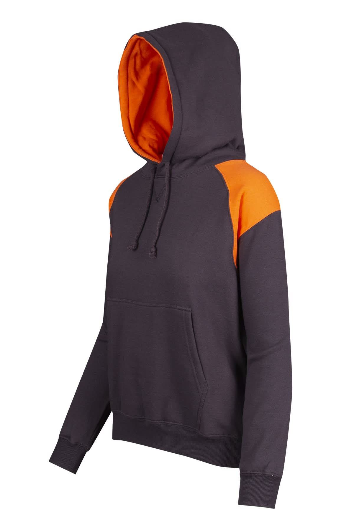 Womens/Juniors Shoulder Contrast Panel Hoodie