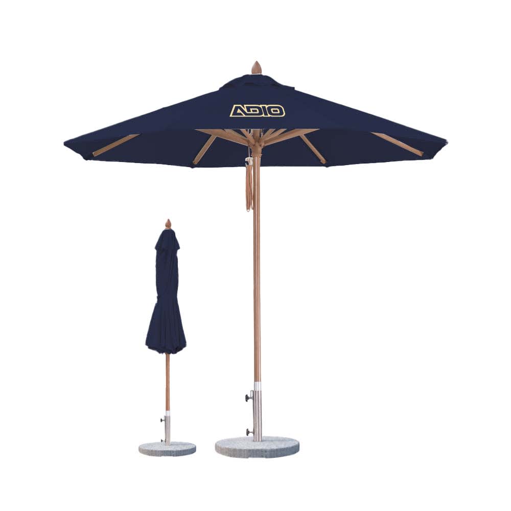2x2m Wind-resistant Octagon Stock Colour Outdoor Umbrella