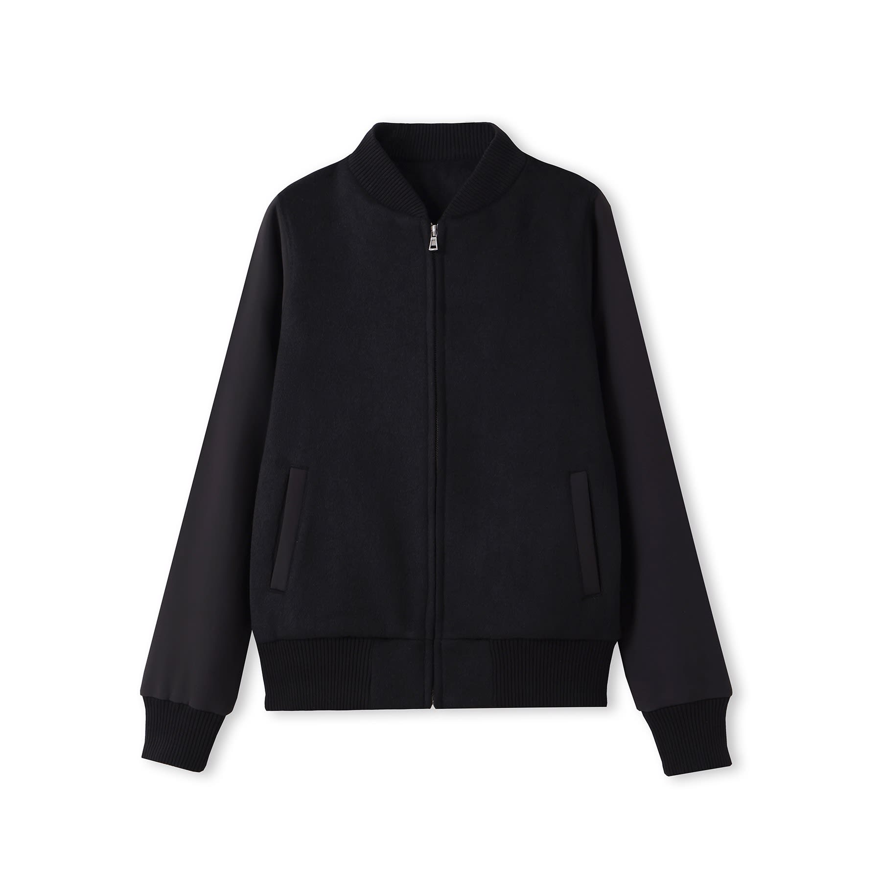 500gsm Women's/Junior Wool Blend Soft Shell Varsity Jacket