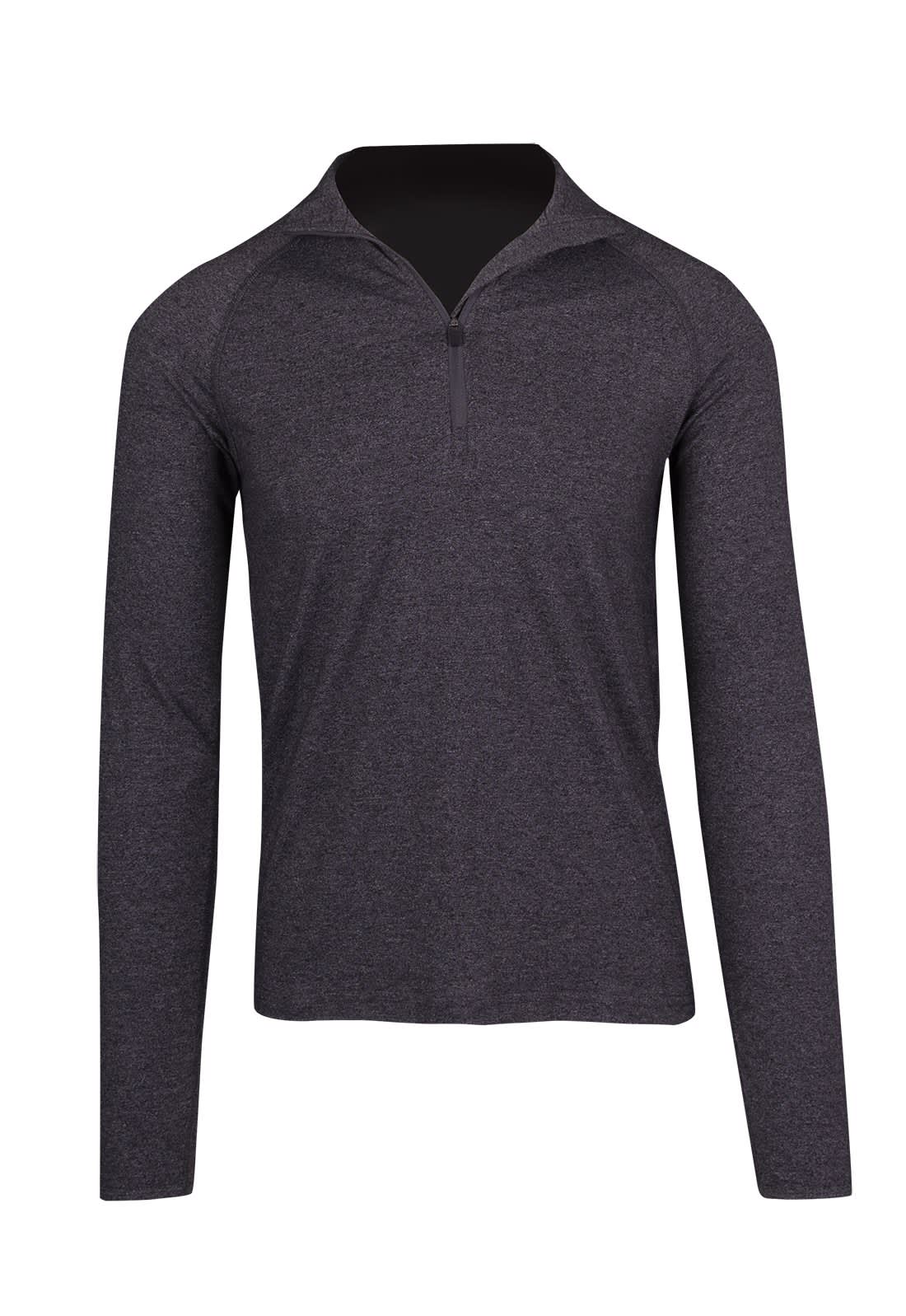 Mens Greatness Half Zip Mock Neck