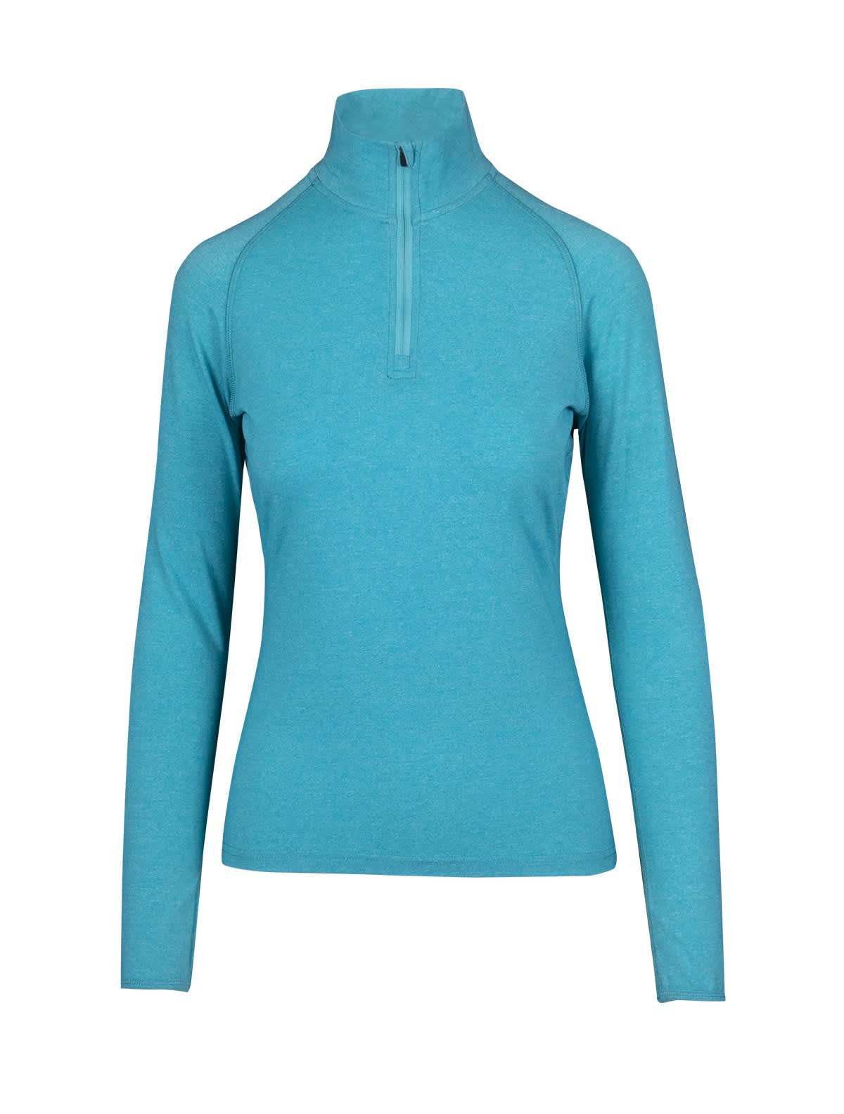 Womens Greatness Half Zip Mock Neck