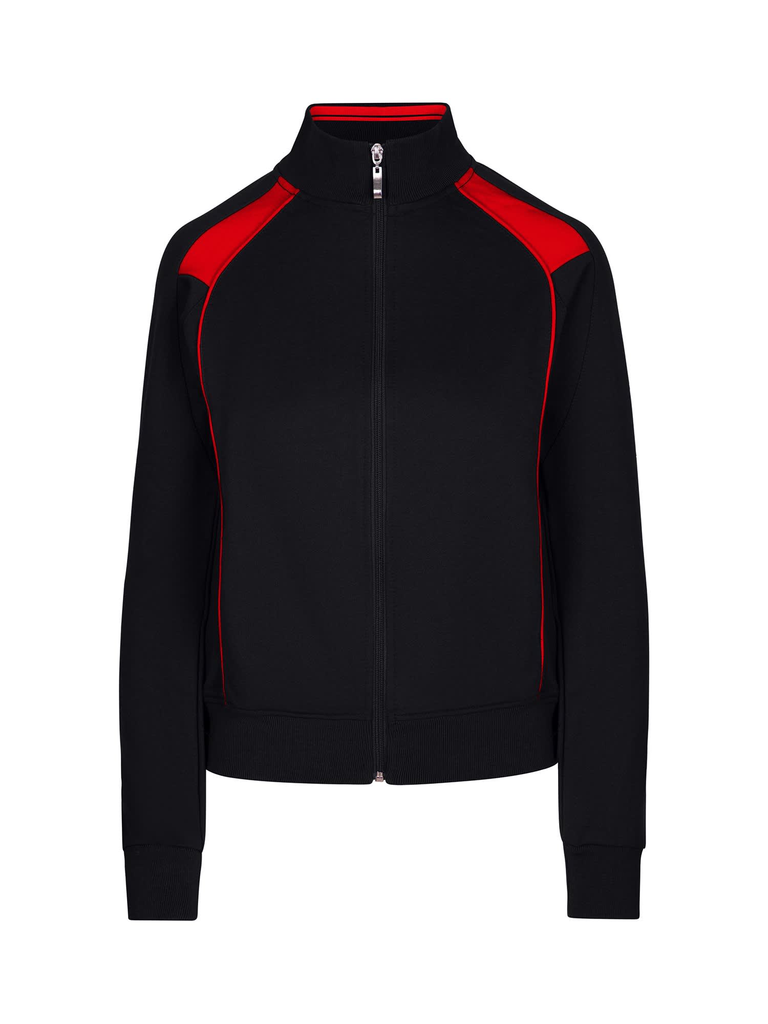 Womens/Juniors Unbrushed Contrast Jacket