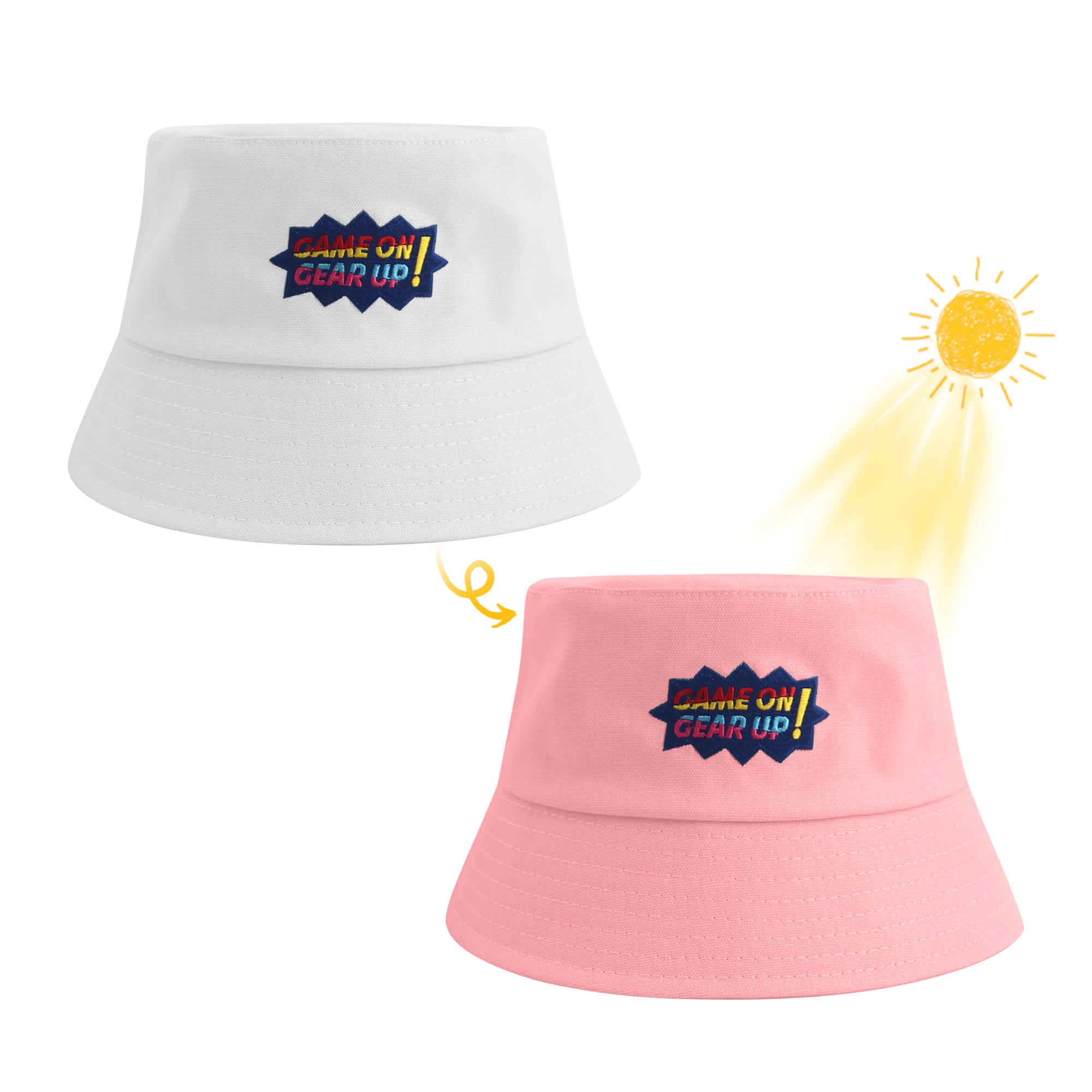 Colour Changing Bucket Hat