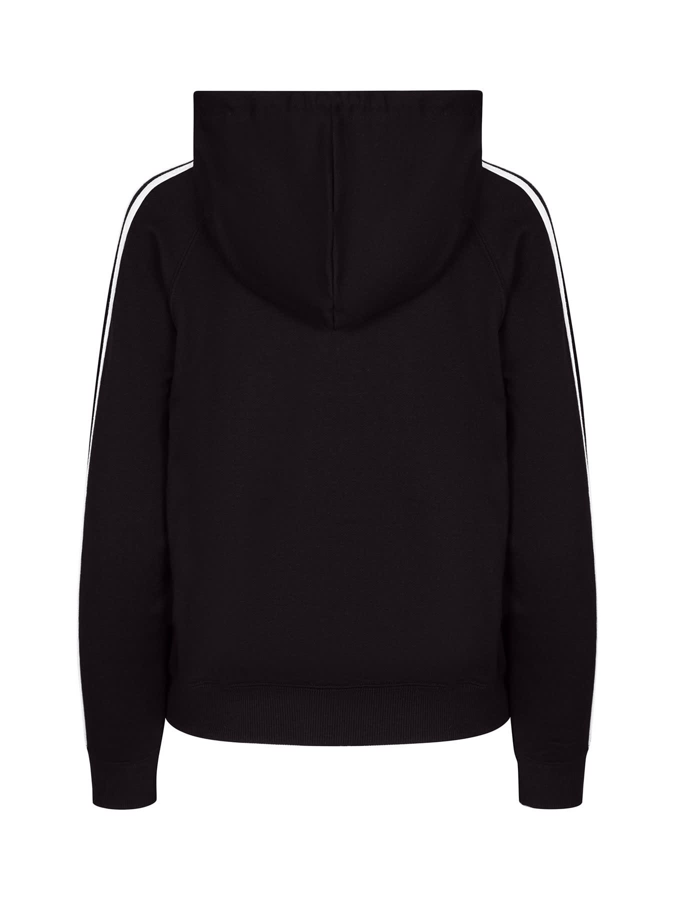 Womens/Junior stripe sleeves Hoodies