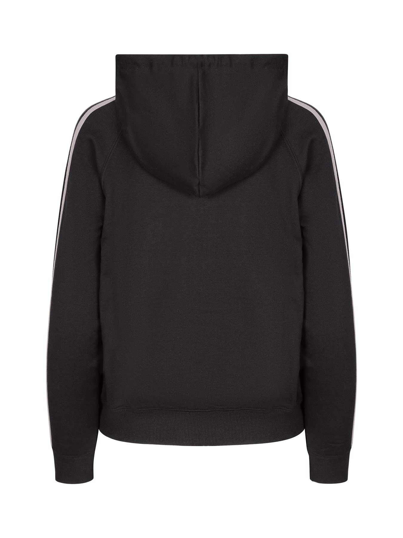Womens/Junior stripe sleeves Hoodies