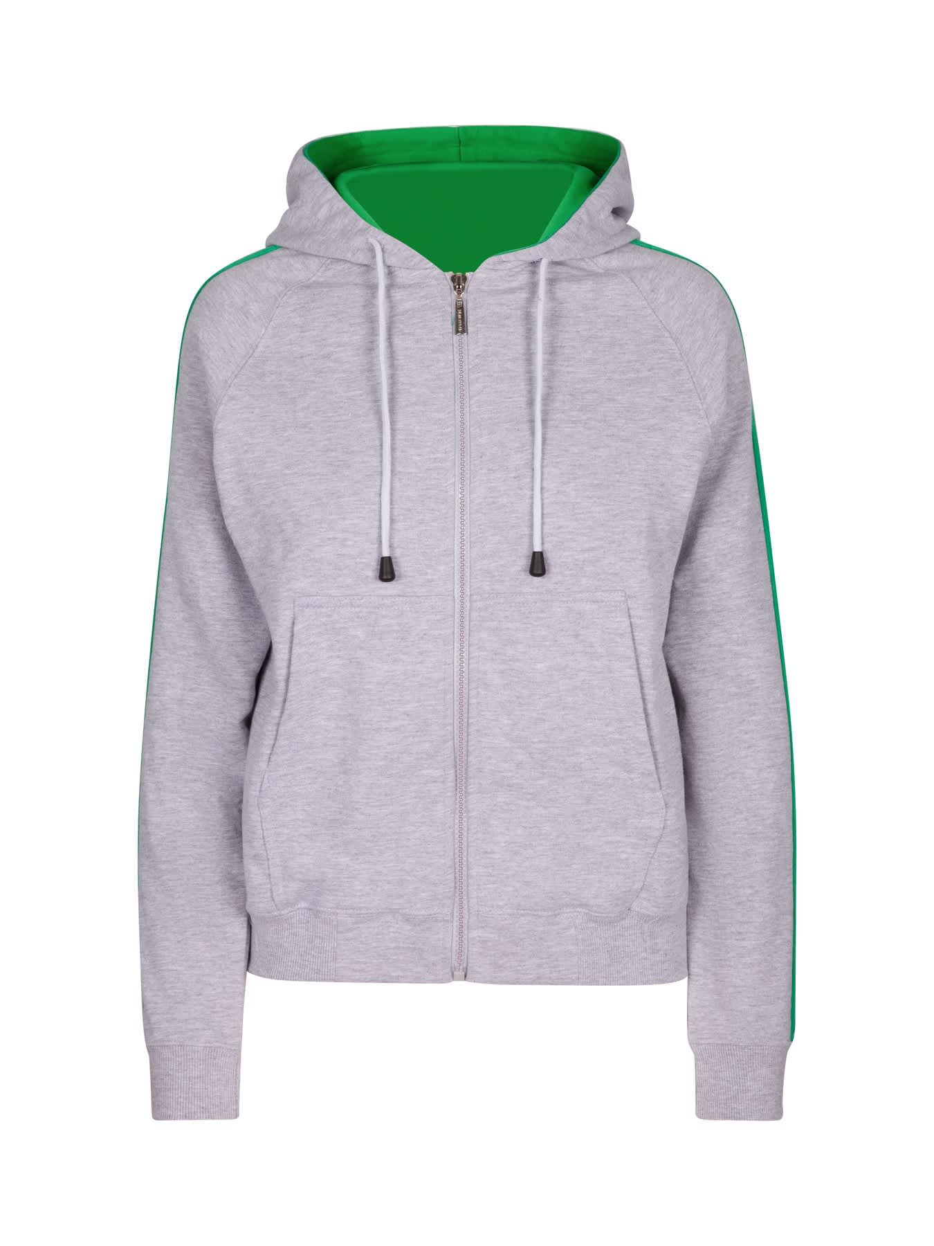 Womens/Junior stripe sleeves Hoodies