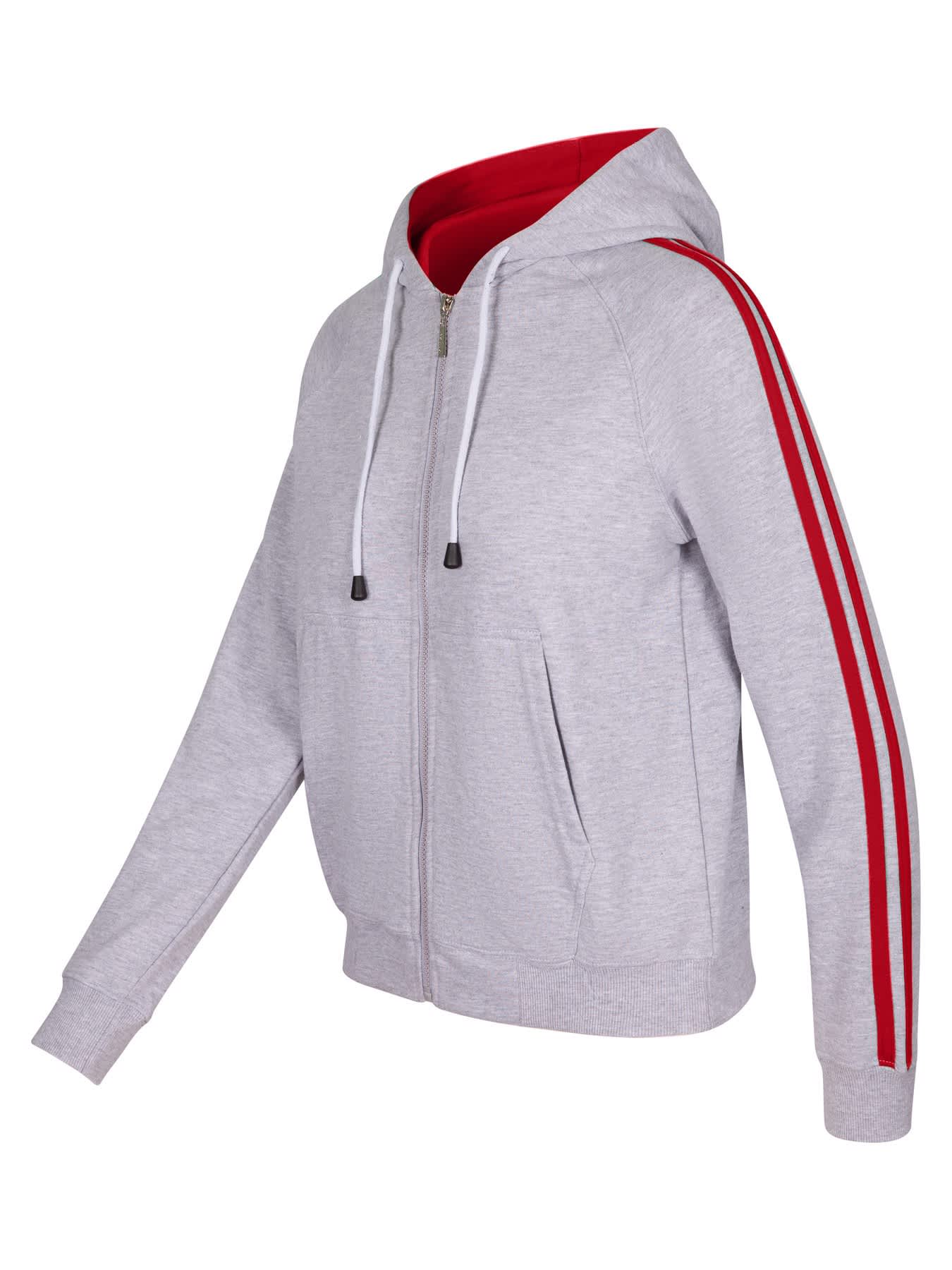 Womens/Junior stripe sleeves Hoodies