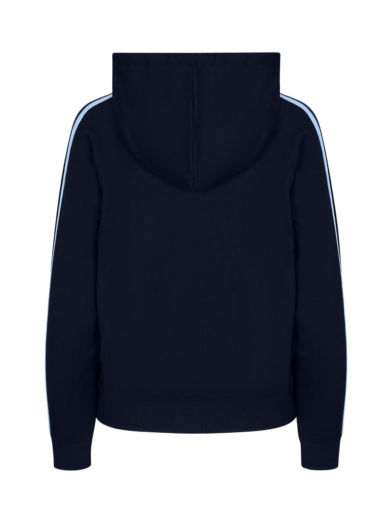 Womens/Junior stripe sleeves Hoodies