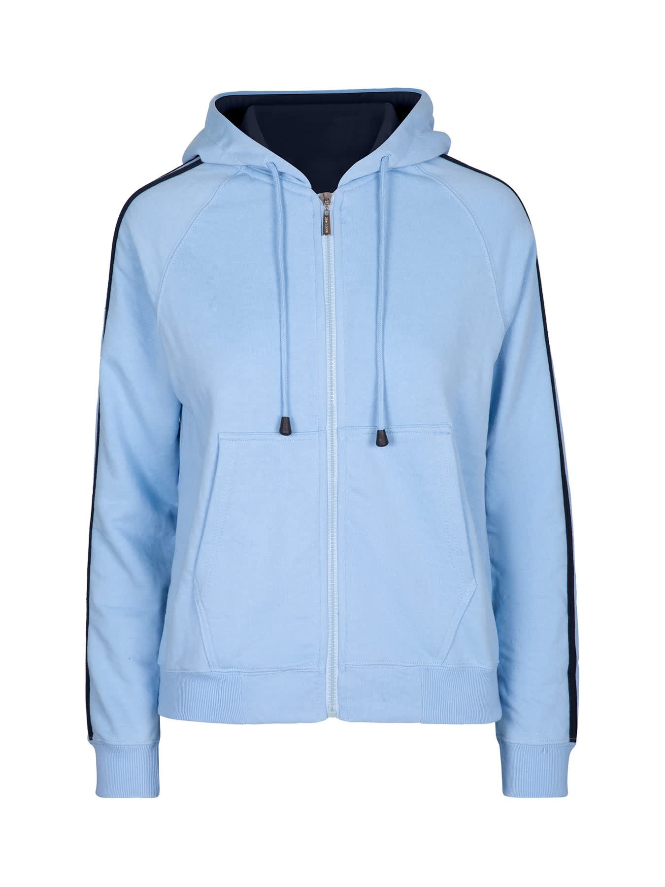 Womens/Junior stripe sleeves Hoodies