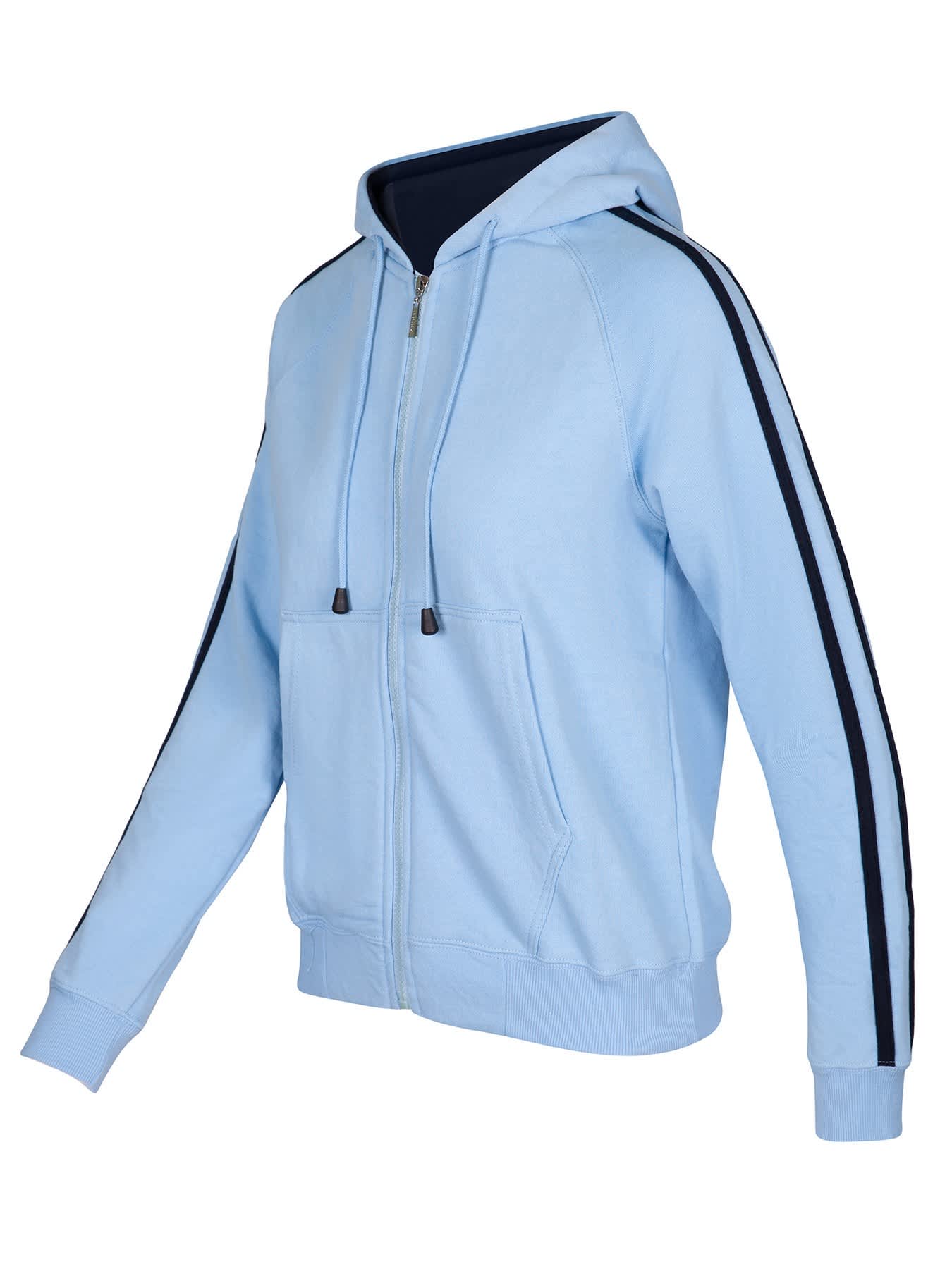 Womens/Junior stripe sleeves Hoodies