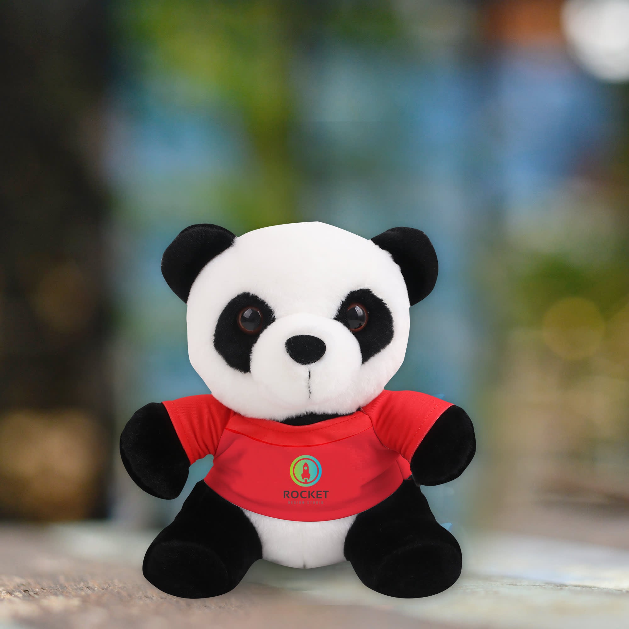 T-shirt Panda Plush Toy