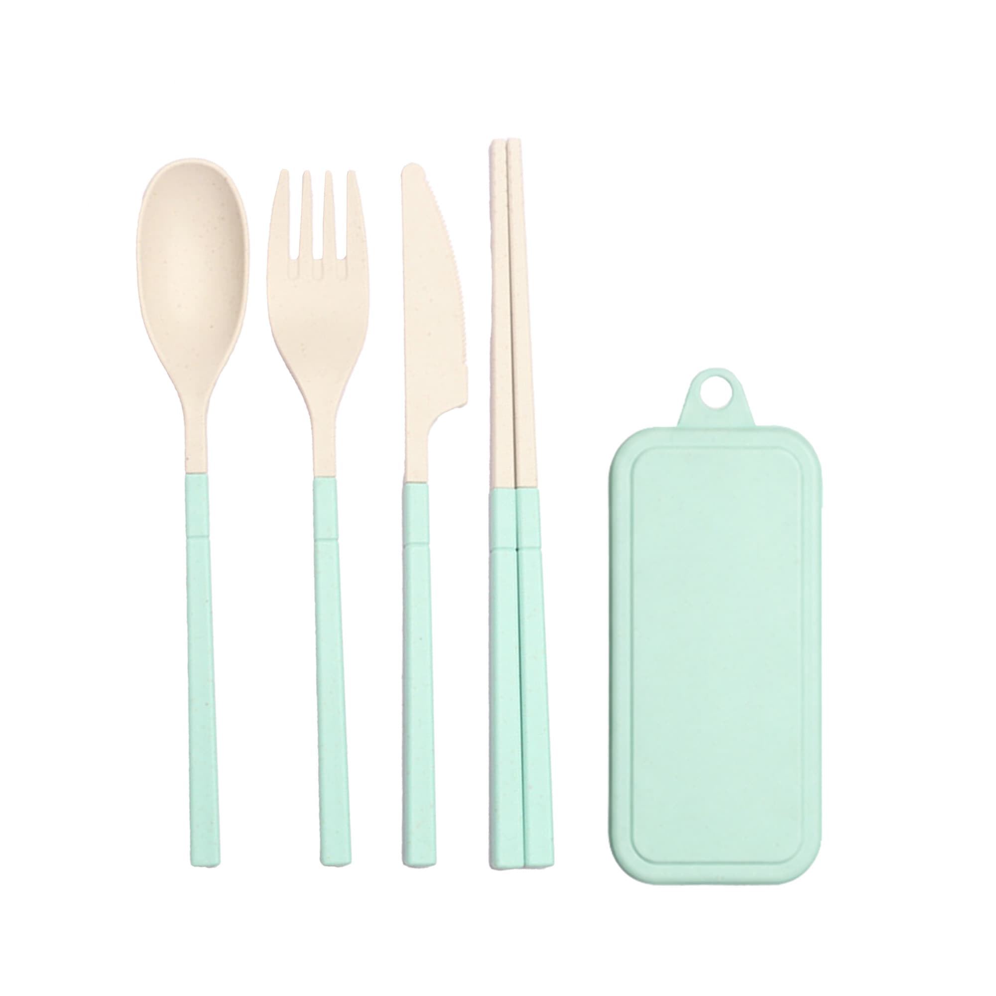 4 Pieces Travel Utensils Set