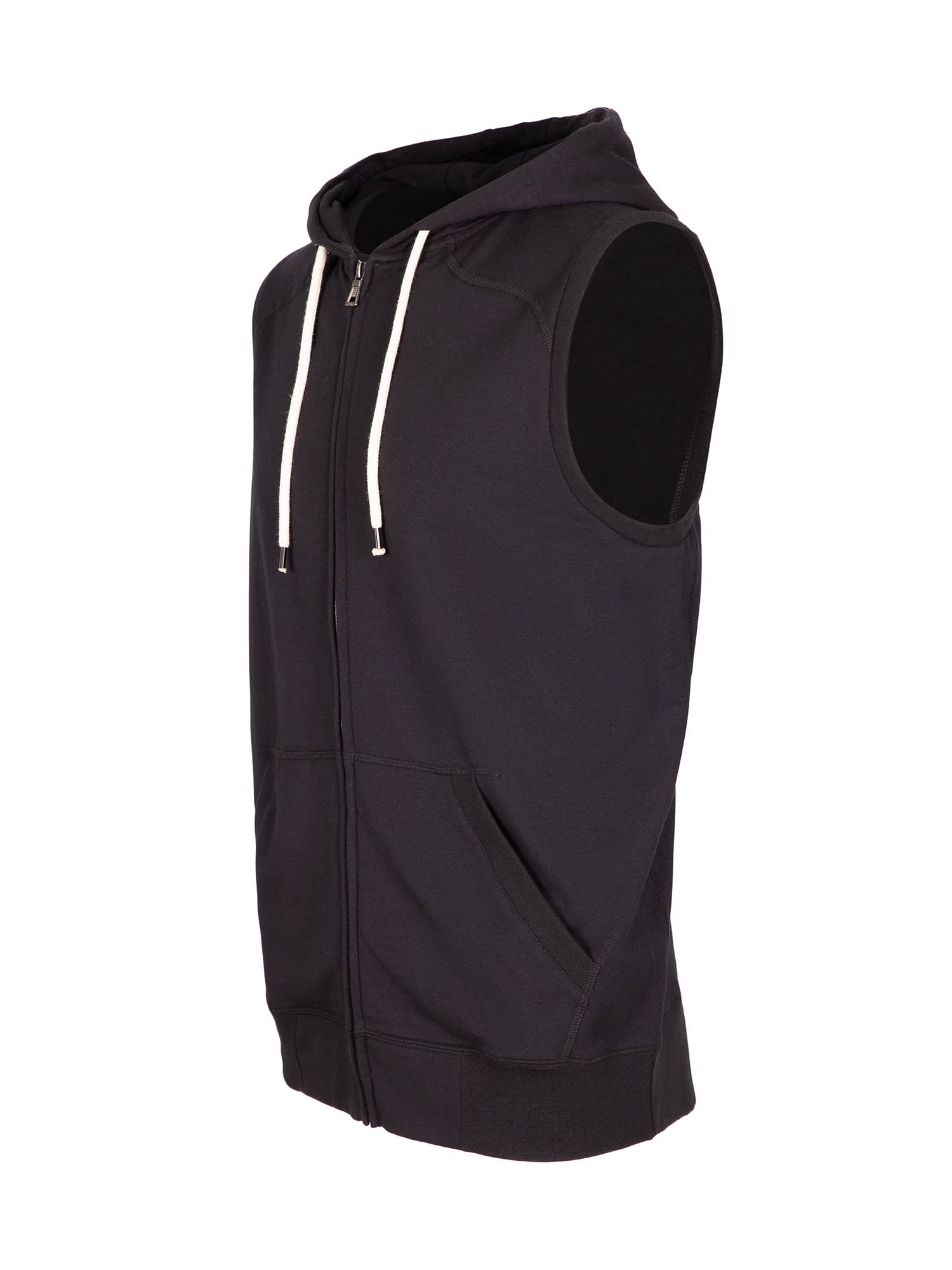 Mens Heather SLEEVELESS ZIP Hoodies - Greatness Range