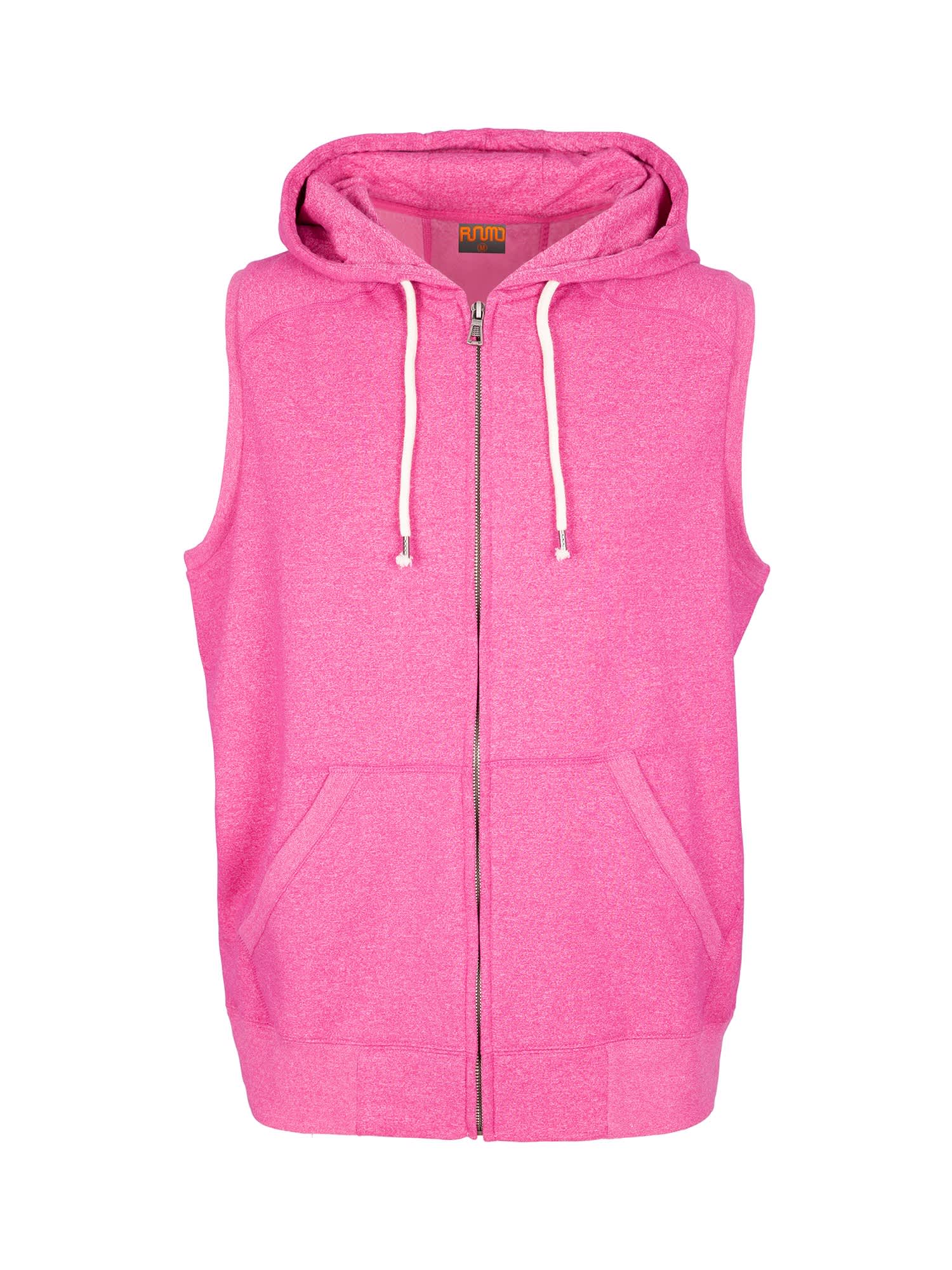 Mens Heather SLEEVELESS ZIP Hoodies - Greatness Range