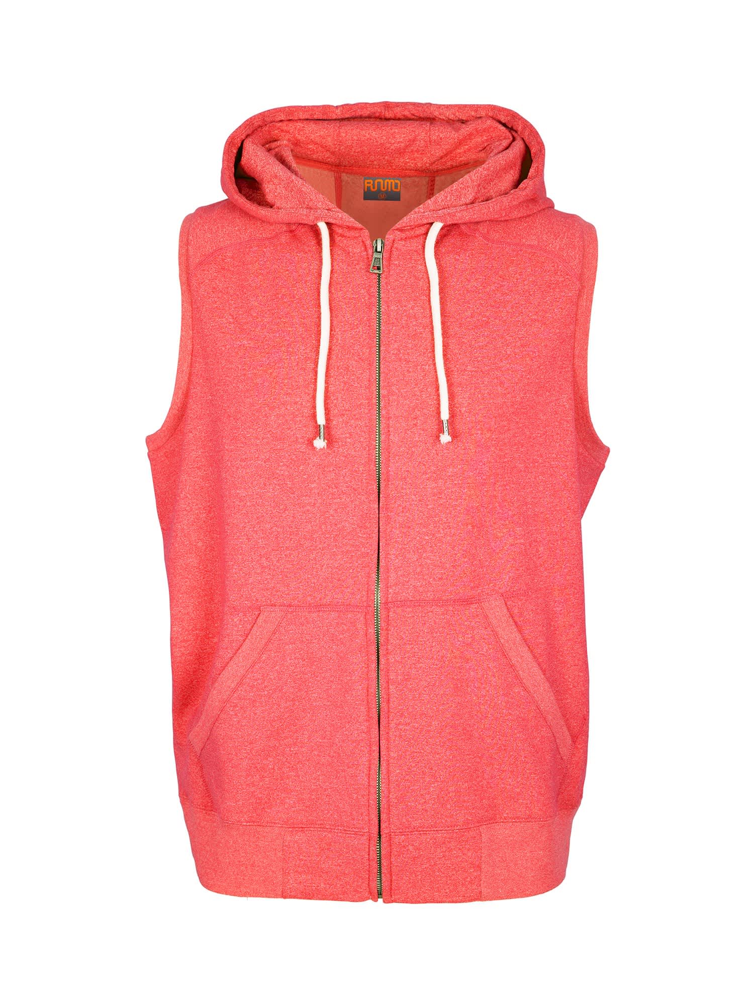 Mens Heather SLEEVELESS ZIP Hoodies - Greatness Range