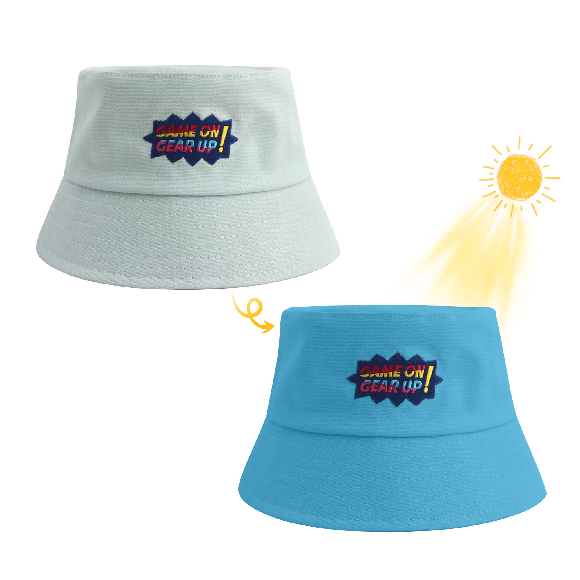 Colour Changing Bucket Hat