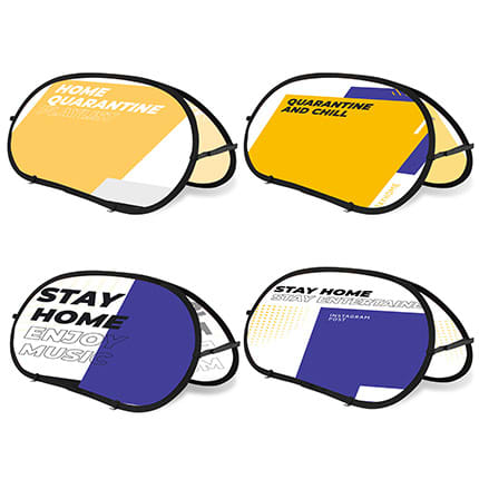 Bean Shaped Pop Up Banners (Medium)