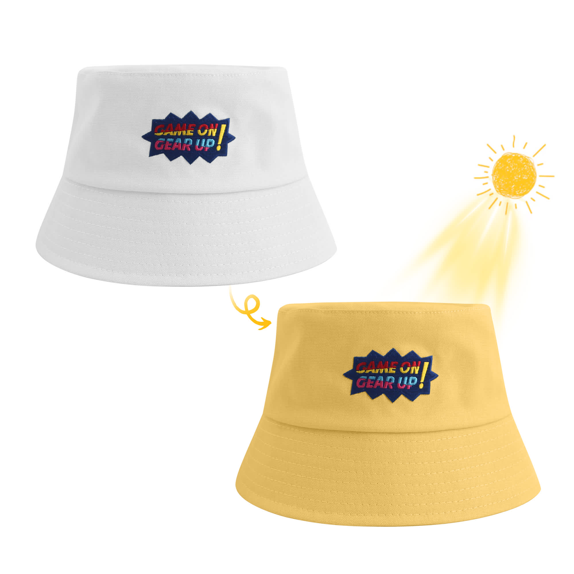 Colour Changing Bucket Hat