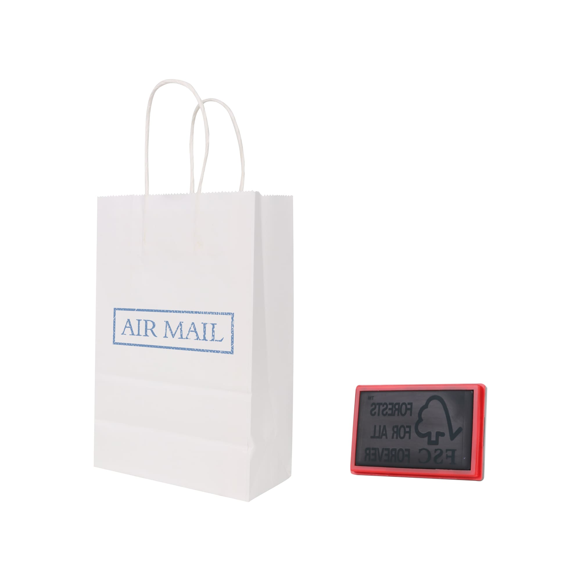 Twisted Handle Kraft Paper Bag (220x160x80mm)