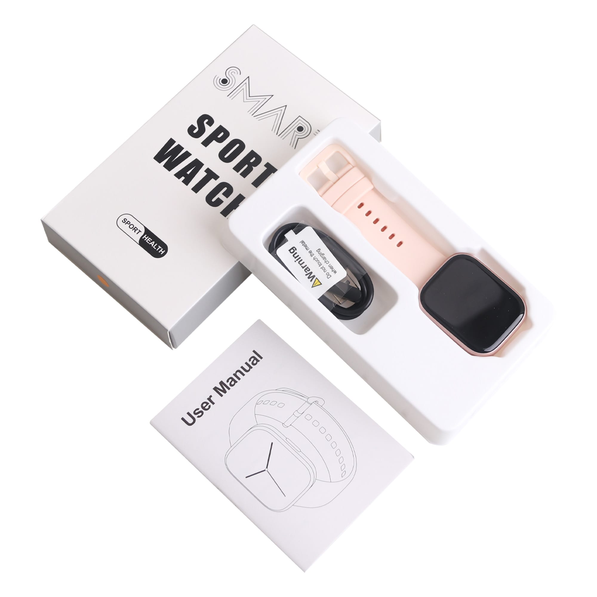 1.96" Square Smart Watch