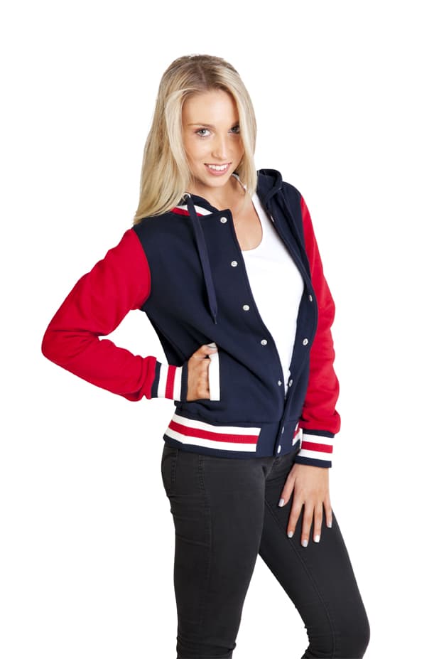 Womens Varsity Jacket & Hood