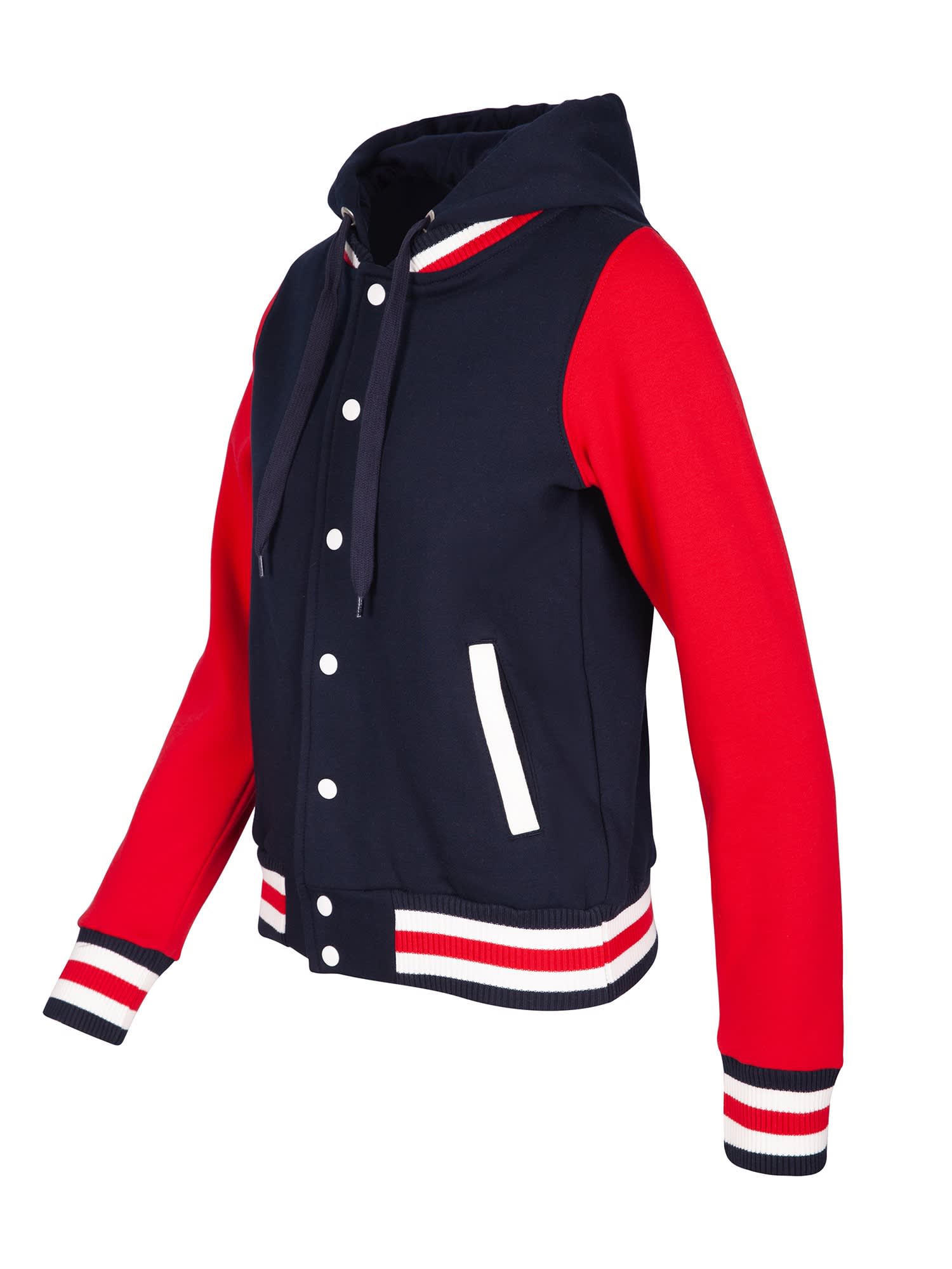 Womens Varsity Jacket & Hood