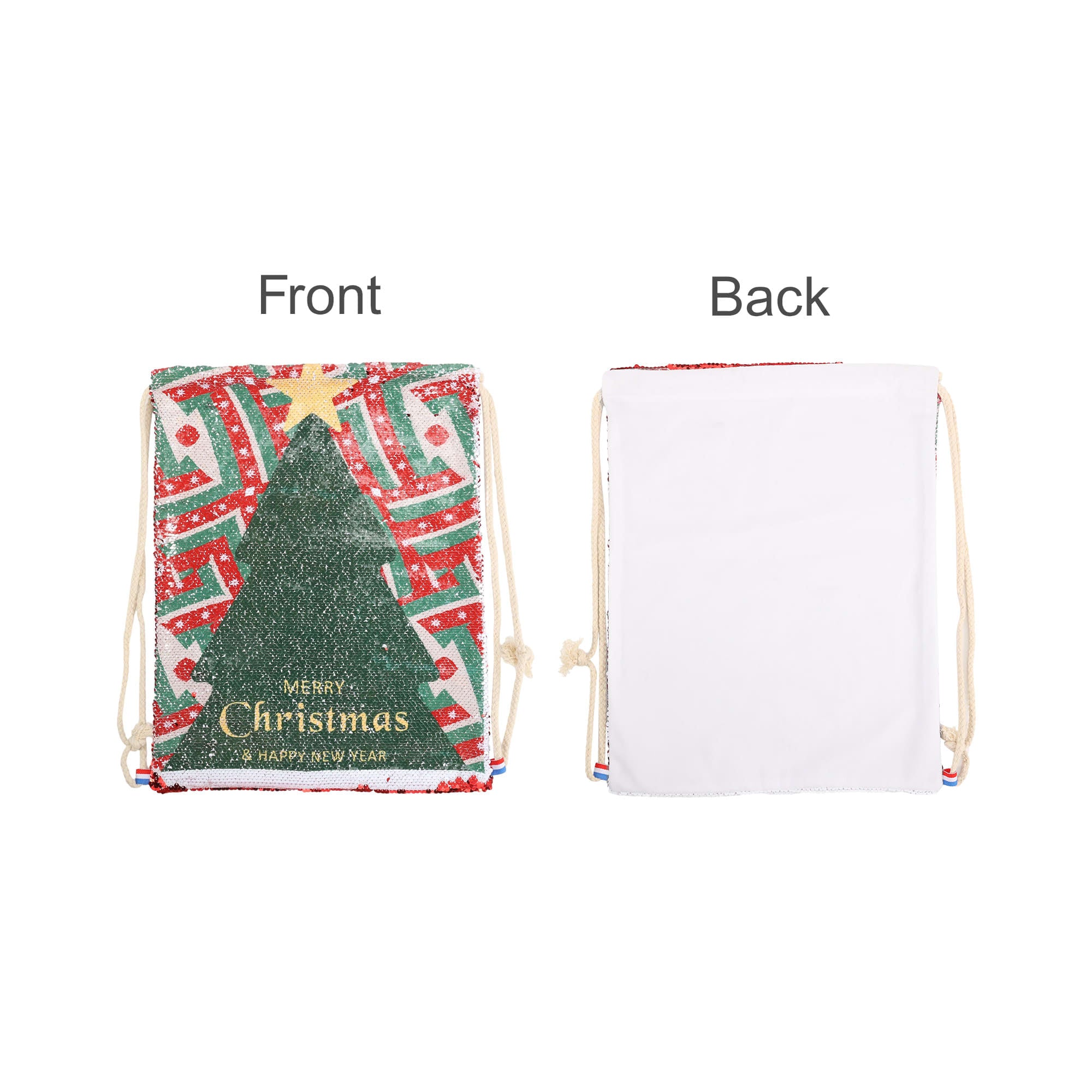Sequin Magic Drawstring Bag