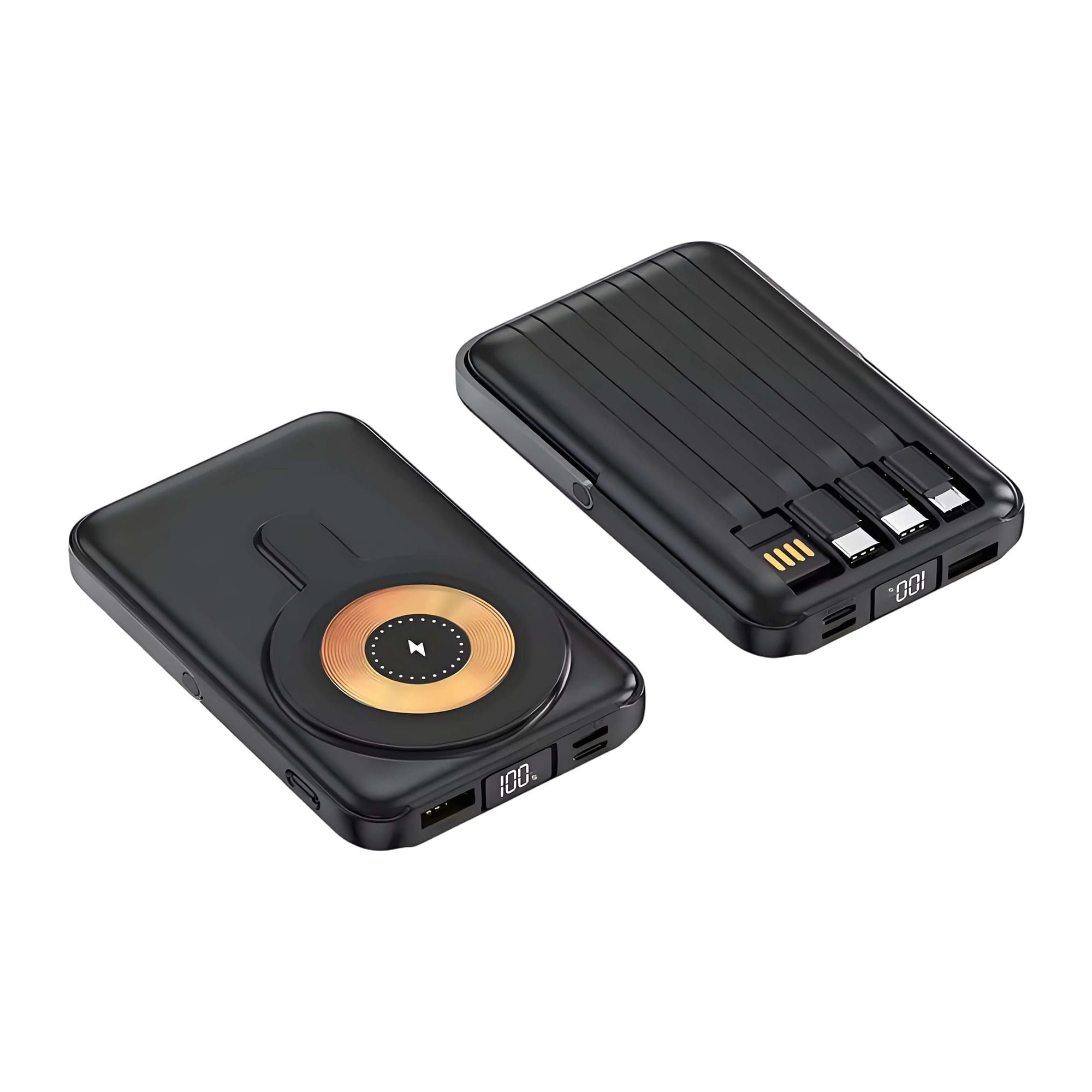 10000mAh 6 in 1 Magnetic Wireless Power Bank