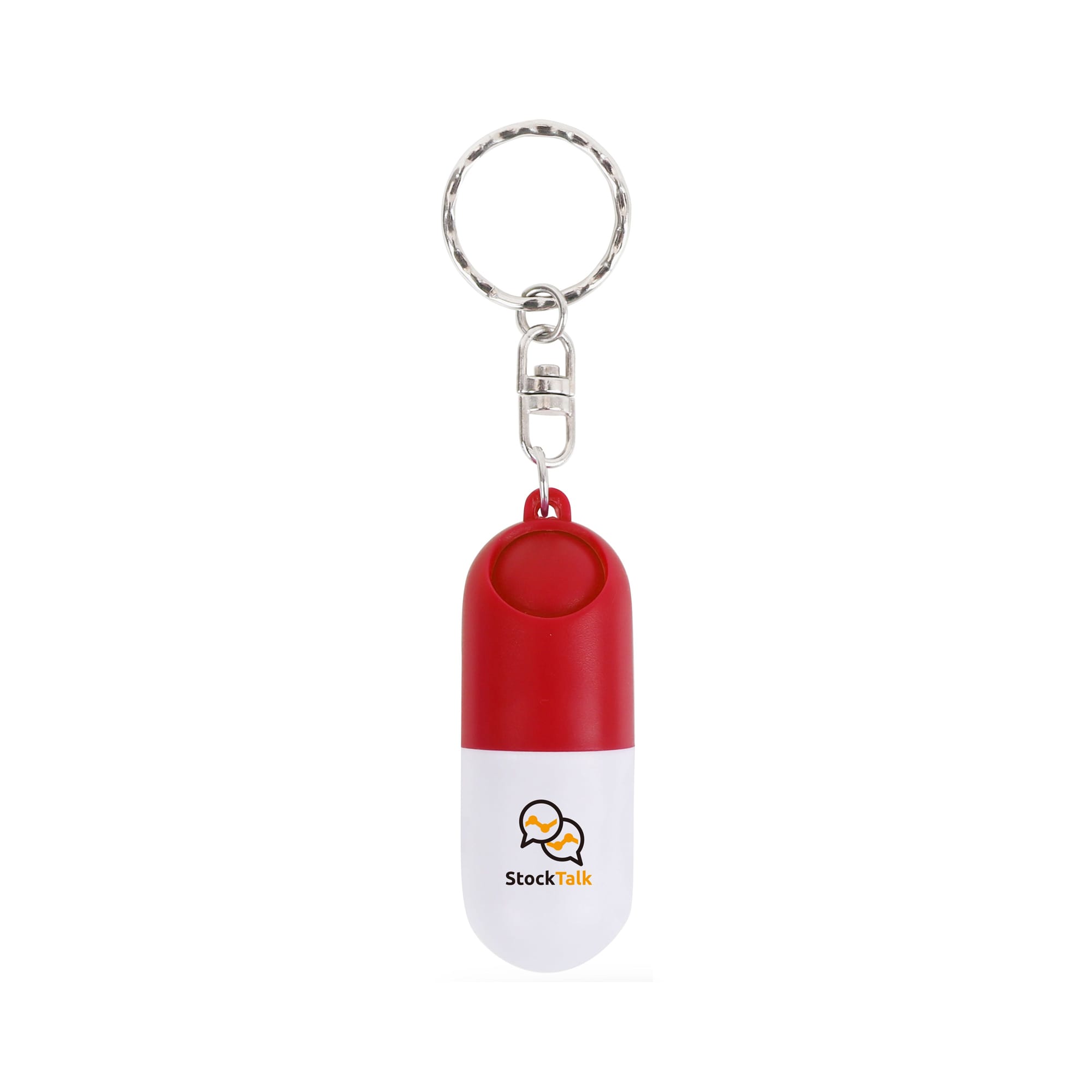 Pill Capsule Keychain