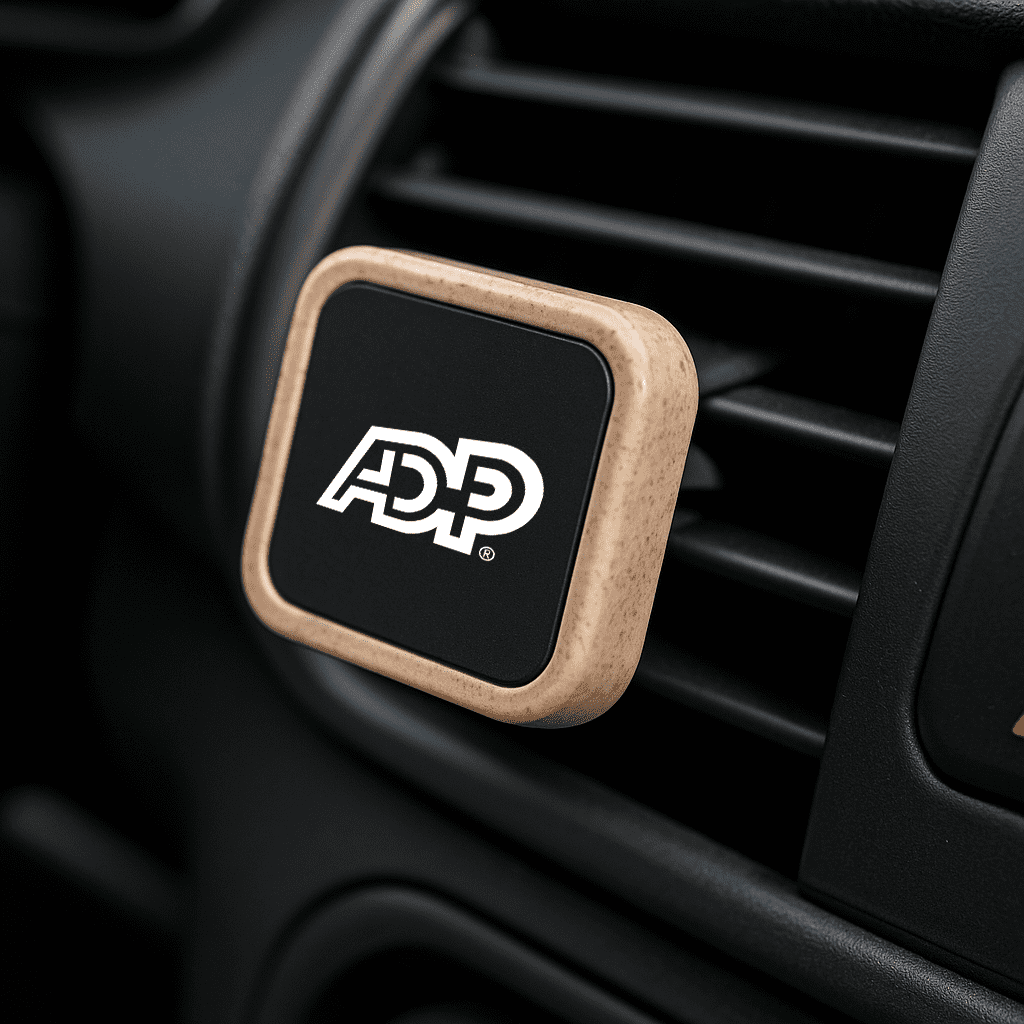 Kozo Universal Magnetic Car Vent Mount - Plant Fibre - Rectangle