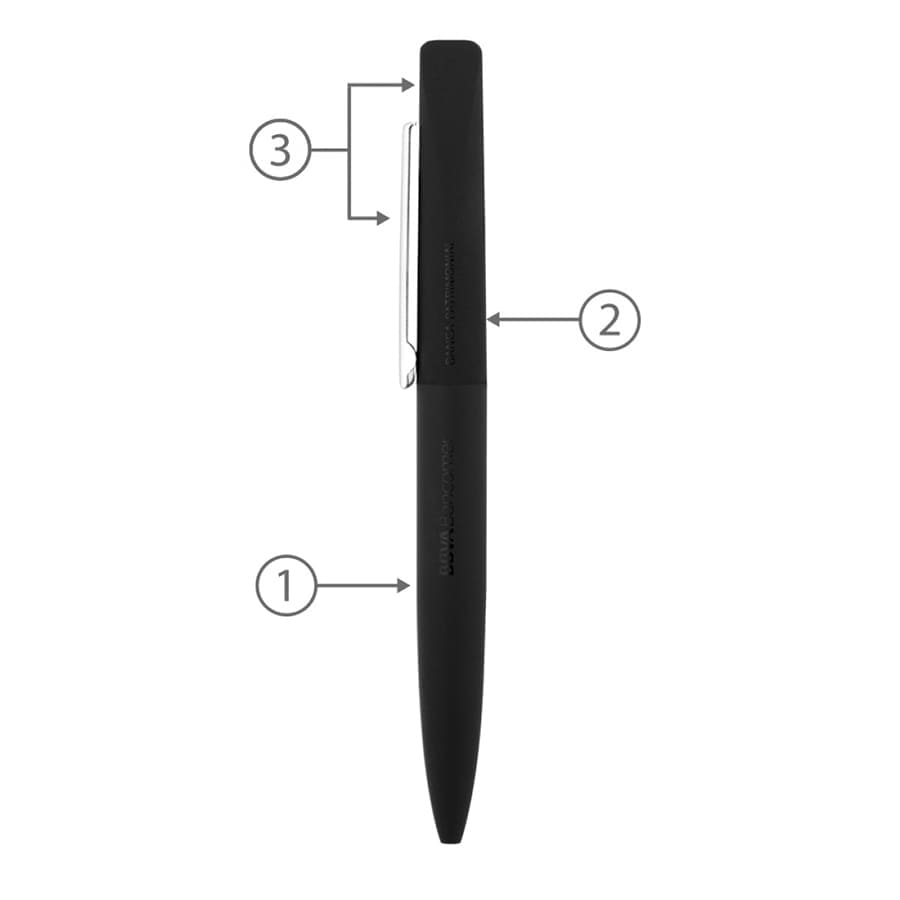 BND66 SLIM, TWIST METAL BALL PEN