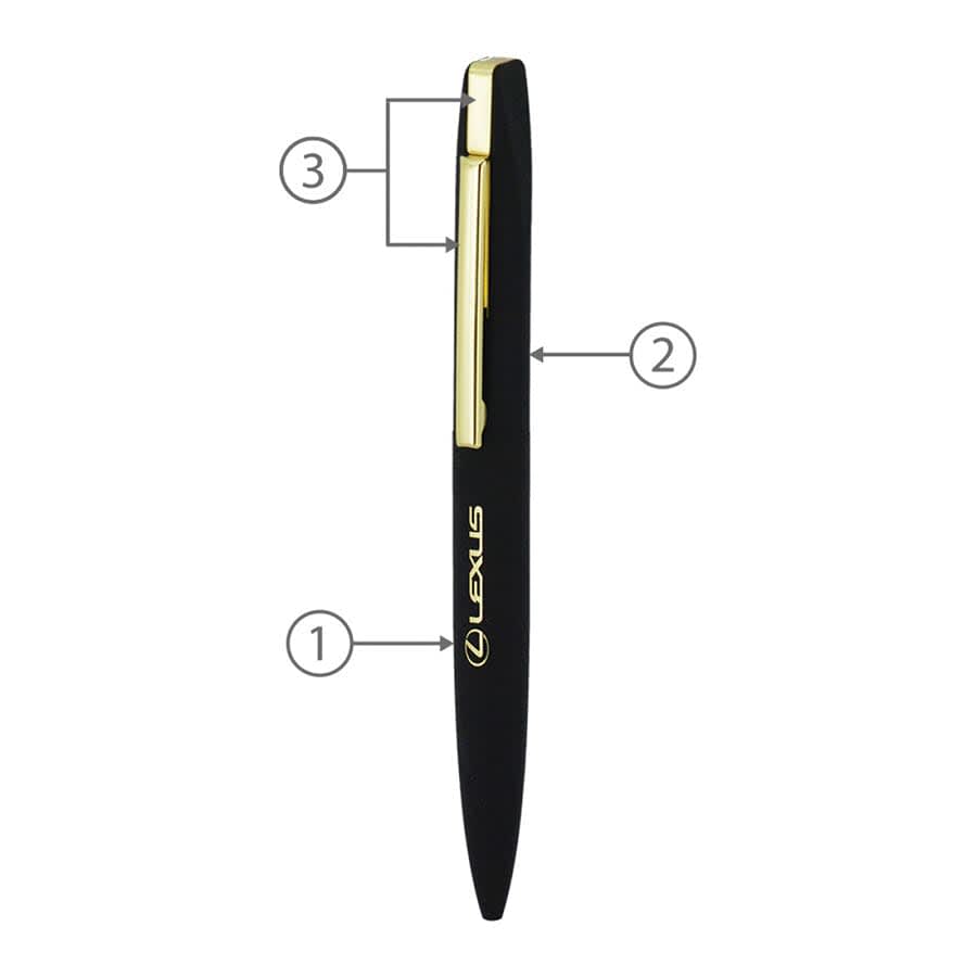 BND66 SLIM, TWIST METAL BALL PEN