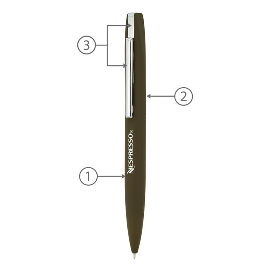 BND66 SLIM, TWIST METAL BALL PEN