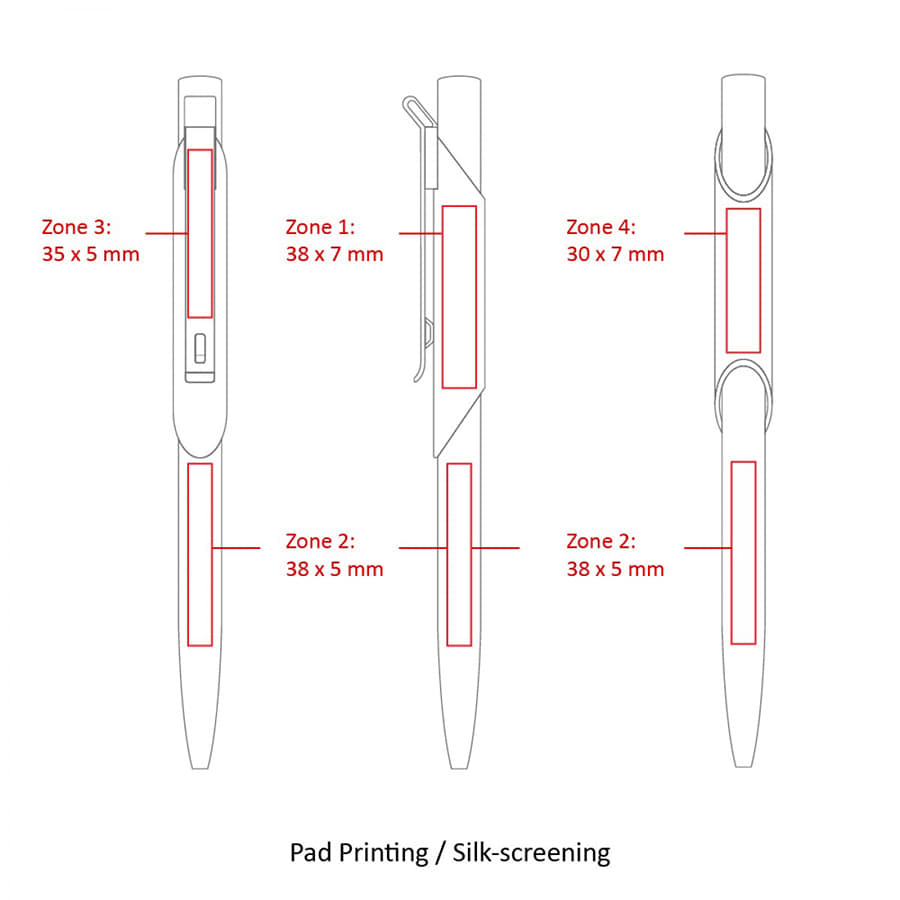 BND67 SKIL, PUSH METAL BALL PENS