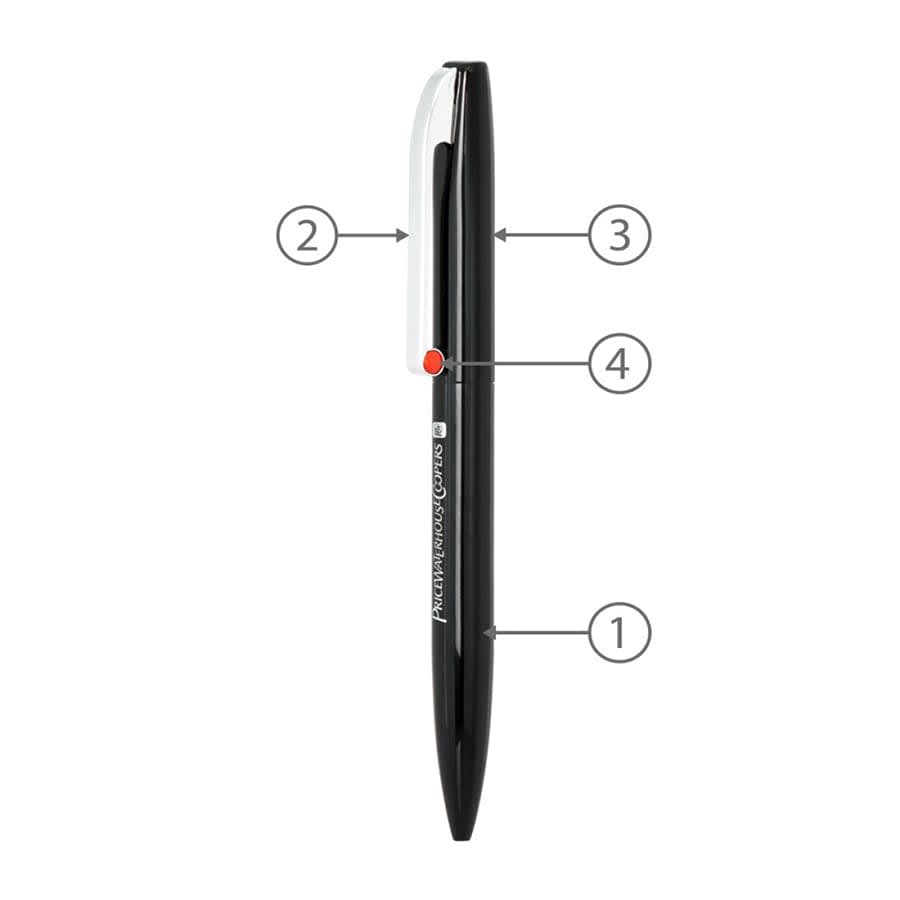 BND75 CLAW, TWIST METAL BALL PEN