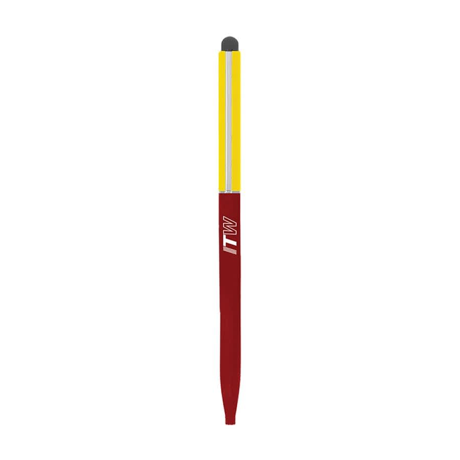 BND78S SARI STYLUS, THIN TWIST METAL BALL PEN