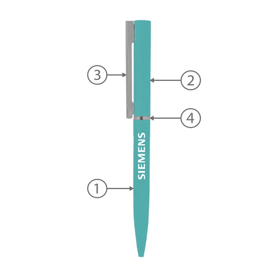 BND78XL, TWIST METAL BALL PEN