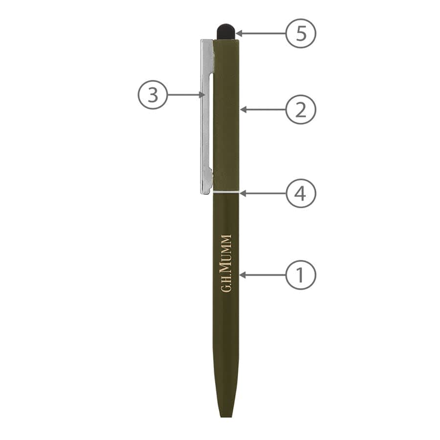 BND78XLS SARI STYLUS TWIST METAL BALL PEN
