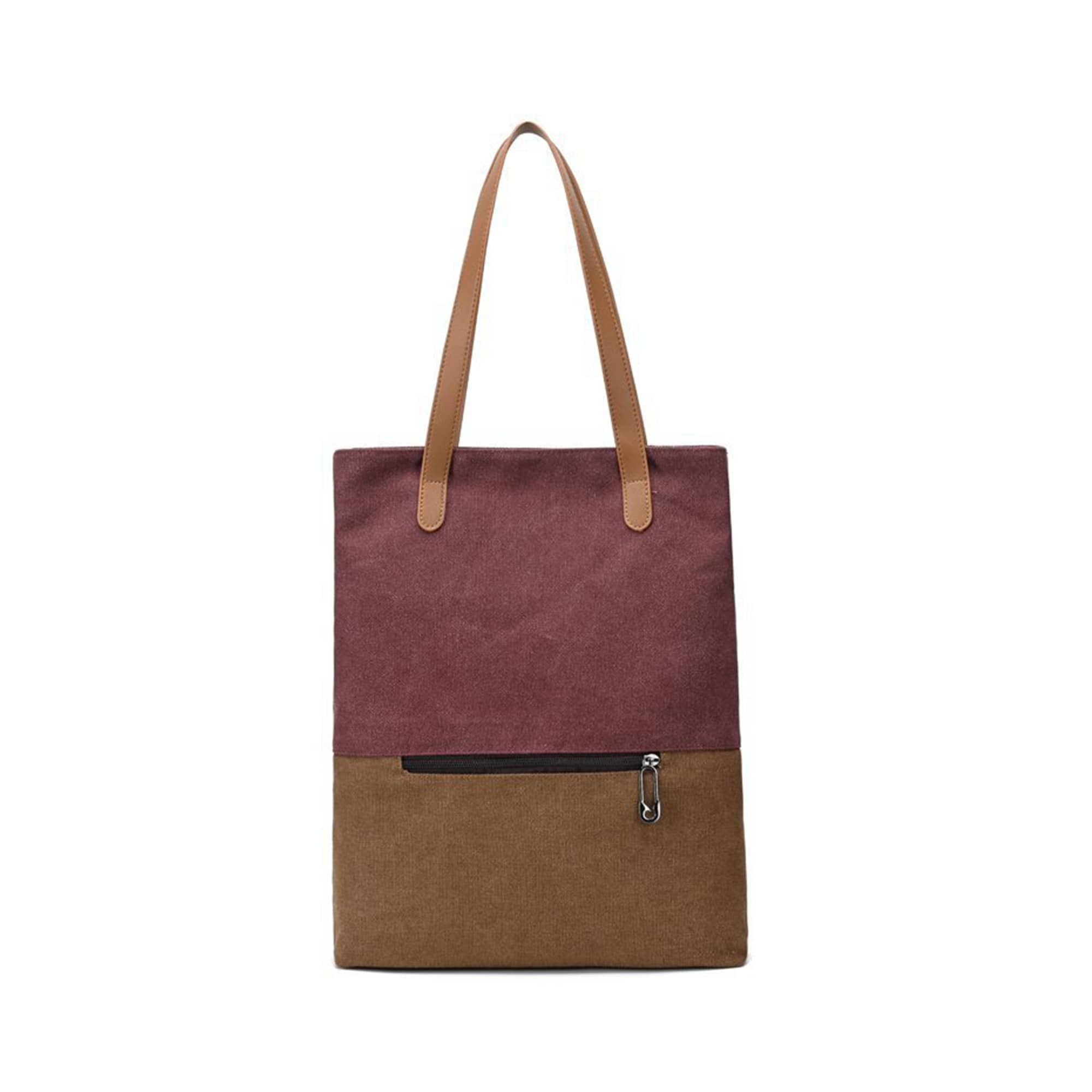 Convertible Canvas Backpack to Tote Bag