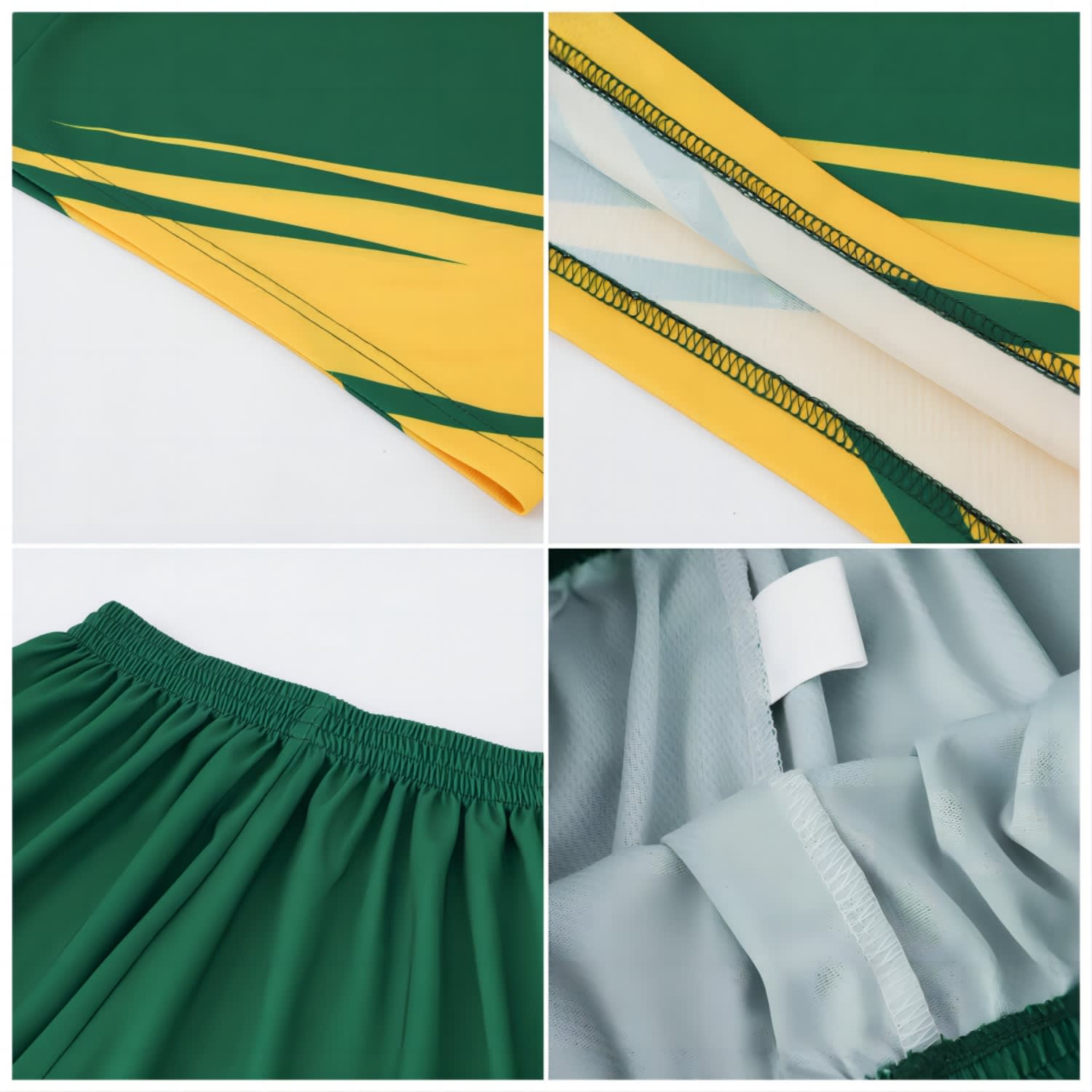 Unisex Adults 100% Polyester Sublimated Soccer Shorts
