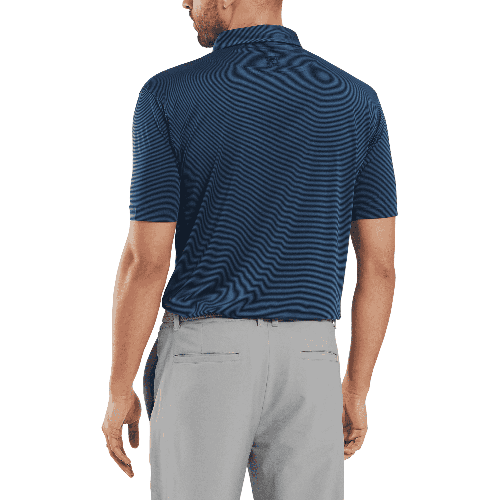 Foot Joy Stretch Pique Lisle Micro Feeder Stripe - Men's