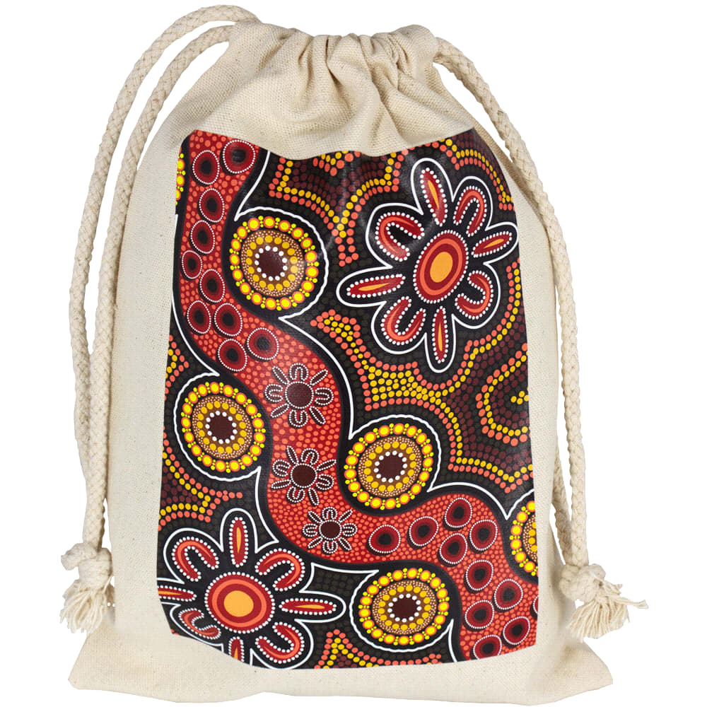 Gift Set - Drawstring Bag + JournalBook + Pen