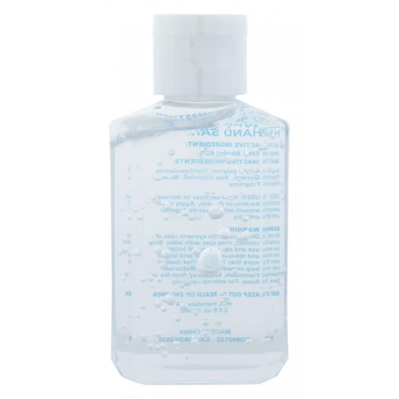 60ml Hand Sanitiser Gel - 75% ethyl-alcohol