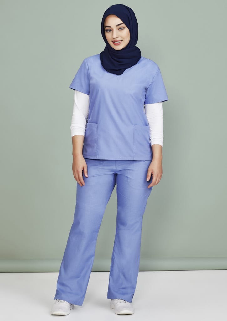 Classic Womens Bootleg Scrub Pant