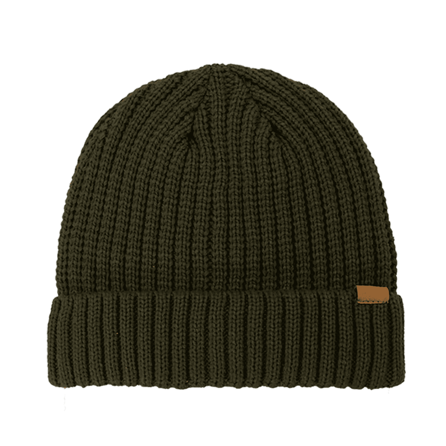 HW24 Rib Knitted Cuffed Beanie