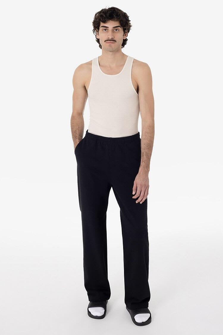 Straight Leg Heavy Fleece Pant